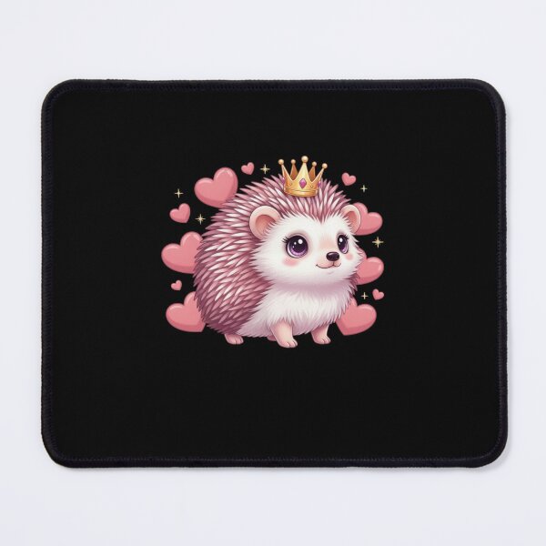 Item preview, Cute Hedgehog Princess Animal Lover Gift designed and sold by CORJIDOG-ART.