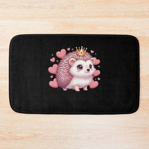 Item preview, Cute Hedgehog Princess Animal Lover Gift designed and sold by CORJIDOG-ART.