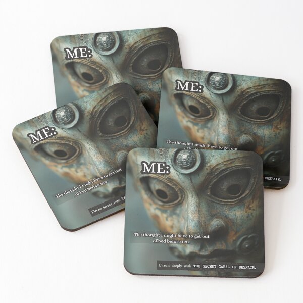 Item preview, Social Plans After 9 PM designed and sold by The Secret Cabal of Despair.