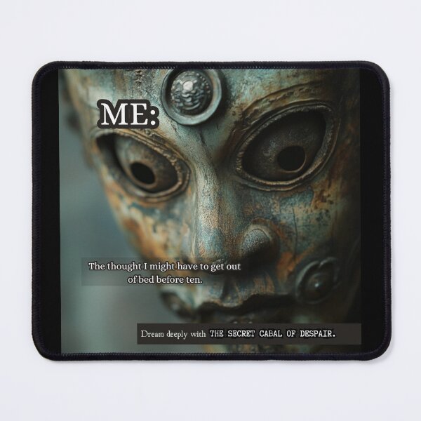 Item preview, Social Plans After 9 PM designed and sold by The Secret Cabal of Despair.