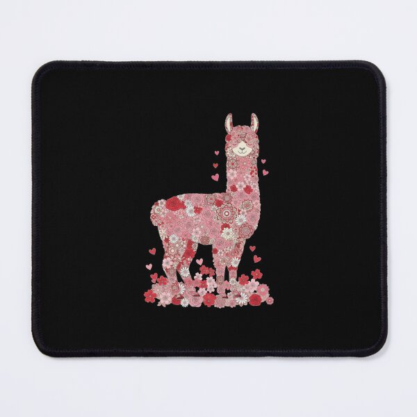 Item preview, Llama Floral Hearts Animal Lover Gift designed and sold by CORJIDOG-ART.