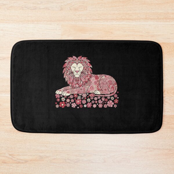 Item preview, Floral Lion Wild Animal Lover designed and sold by CORJIDOG-ART.