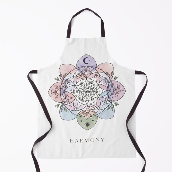 Item preview, "Harmony Mandala: Sacred Geometry & Nature Bloom" designed and sold by Blue Bird  Designs.