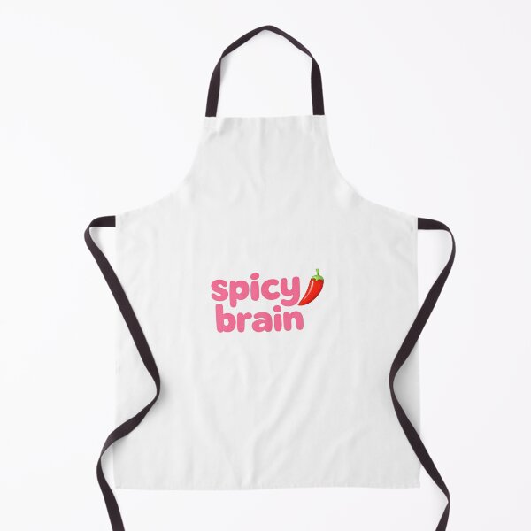 Item preview, Spicy Brain - Funny Cute Chilli Illustration designed and sold by olijo-online.