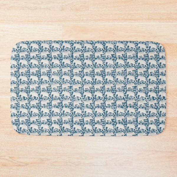 Item preview, Zoo Elephant Safari - Blue - Cloud Dancer designed and sold by PVTCreations.