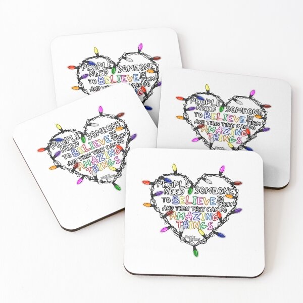 Item preview, Joyce Byers quote - "People need someone to believe in them..." 2 designed and sold by Ila9182.