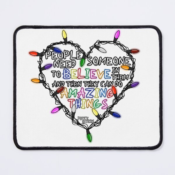 Item preview, Joyce Byers quote - "People need someone to believe in them..." 2 designed and sold by Ila9182.