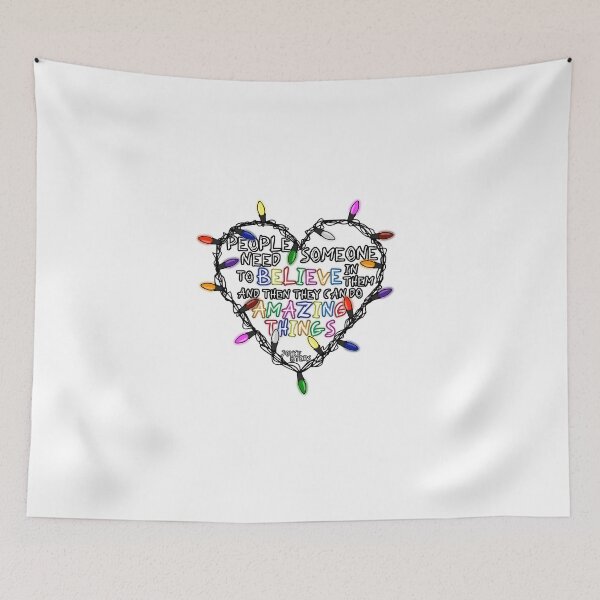 Item preview, Joyce Byers quote - "People need someone to believe in them..." 2 designed and sold by Ila9182.