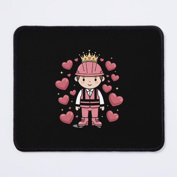 Item preview, Construction King Builder Engineer Foreman Dad Husband Gift designed and sold by CORJIDOG-ART.