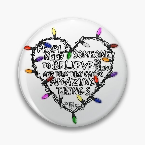 Item preview, Joyce Byers quote - "People need someone to believe in them..." designed and sold by Ila9182.