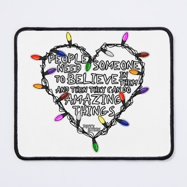 Item preview, Joyce Byers quote - "People need someone to believe in them..." designed and sold by Ila9182.