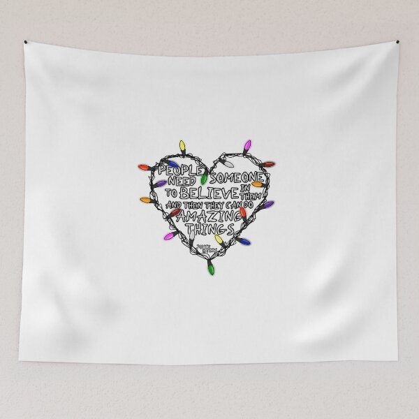 Item preview, Joyce Byers quote - "People need someone to believe in them..." designed and sold by Ila9182.