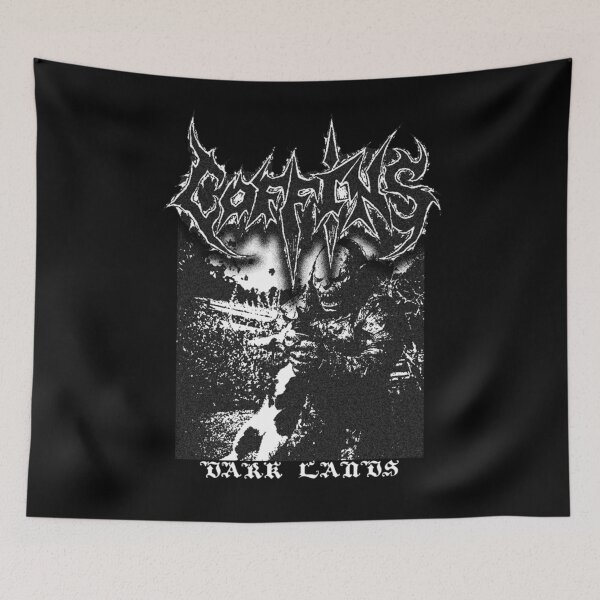 Item preview, COFFINS DARKLANDS - Black Metal Album designed and sold by CoffinsArt.