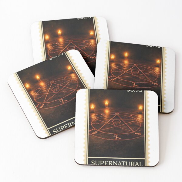 Item preview, Supernatural Stamp Sticker  designed and sold by ouatisworld.