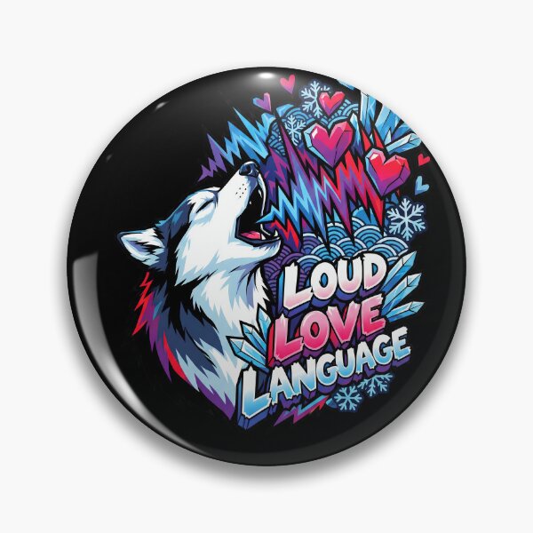 Item preview, Husky Loud Love Ice Heart  designed and sold by Tong4130.