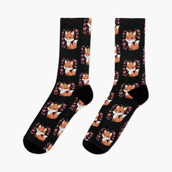 Item preview, Fox Princess Hearts Love Girl Animal Lover designed and sold by CORJIDOG-ART.