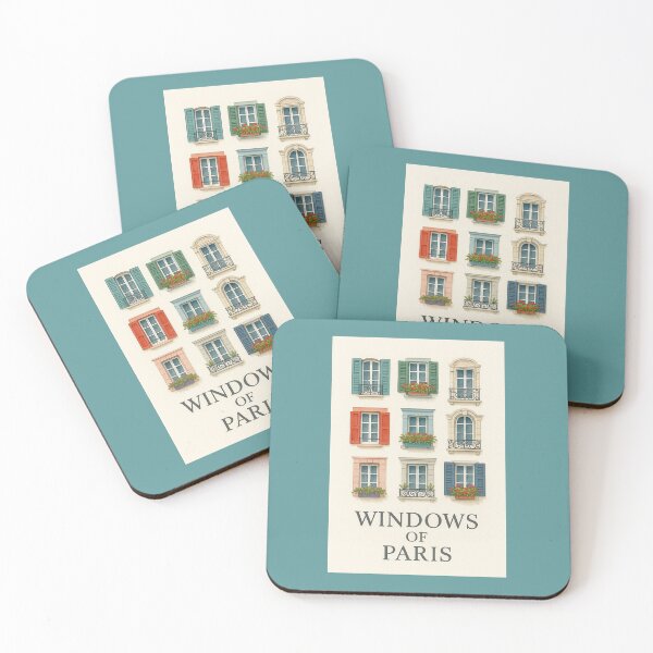 Item preview, Windows of Paris-The soul of Paris, framed in iron and light. designed and sold by Novel Works Studio.