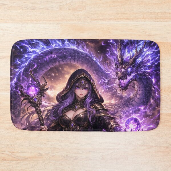 Item preview, “The Dragon Turns Violet” designed and sold by Fuskiss.