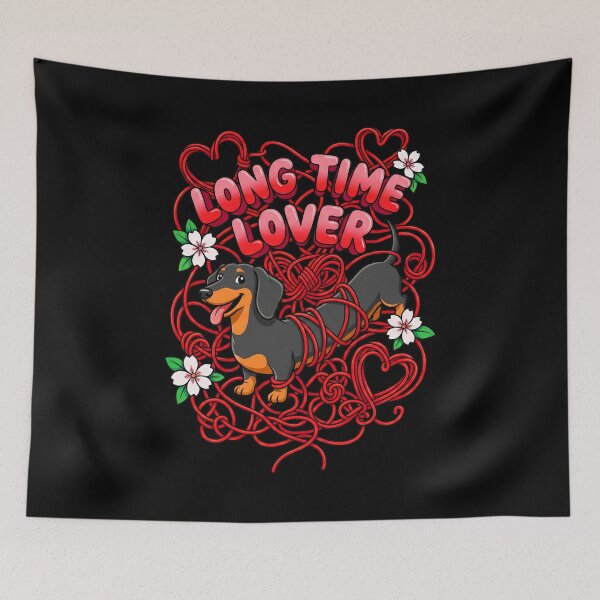 Item preview, Dachshund Red Thread Fate Long  designed and sold by Tong4130.