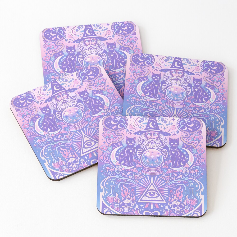 Item preview, Coasters (Set of 4) designed and sold by Toddlostproject.