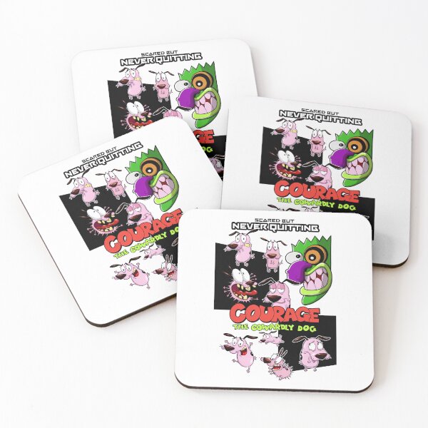 Item preview, Courage The Cowardly Dog / Scared But Never Quitting / Fanart designed and sold by DarrenAshenOne.