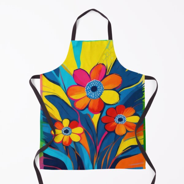 Item preview, Chroma floral, Neon flower blooms designed and sold by KiwiArtistDK.
