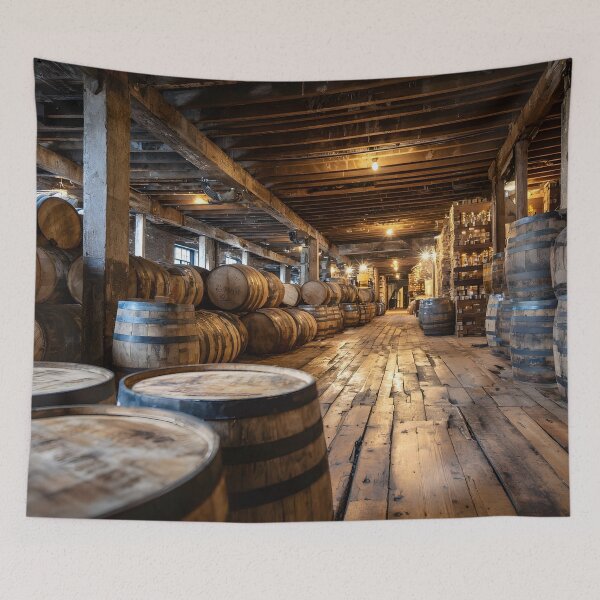 Item preview, Whiskey distillery Rickhouse photo designed and sold by dcrc.