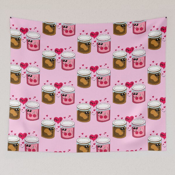 Item preview, Peanut butter and jelly love designed and sold by Angela’s Doodles.