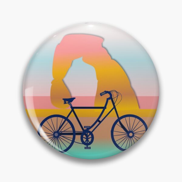 Item preview, Let’s Ride Utah – Delicate Arch Cycling Badge designed and sold by 5adraval.