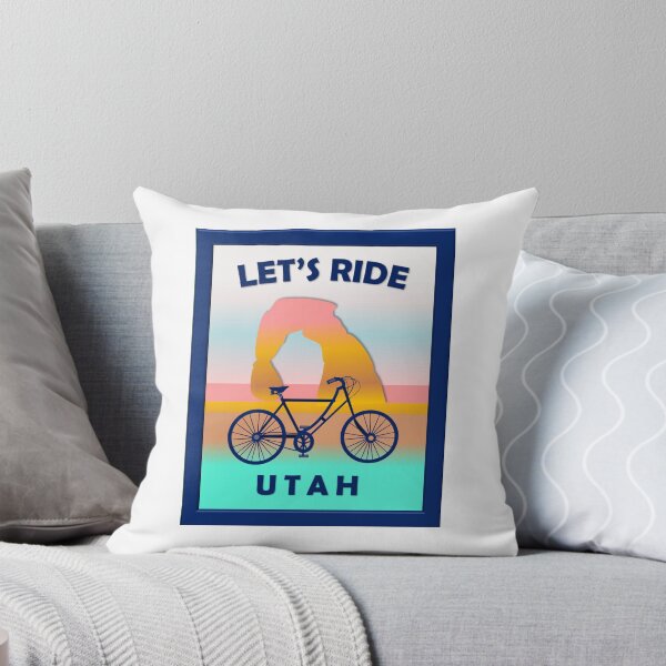Item preview, Let’s Ride Utah – Delicate Arch Cycling Badge designed and sold by 5adraval.