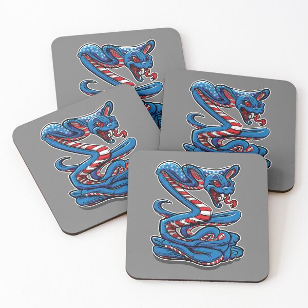 Item preview, Star Spangled American Cobra Snake designed and sold by eShirtLabs.