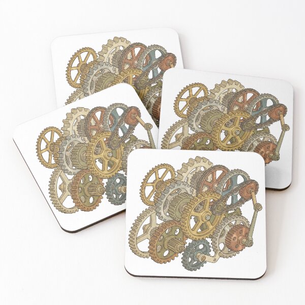Item preview, Vintage Interlocking Gear Mechanism designed and sold by pictranoosa.