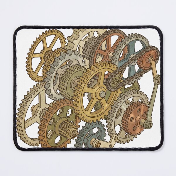 Item preview, Vintage Interlocking Gear Mechanism designed and sold by pictranoosa.