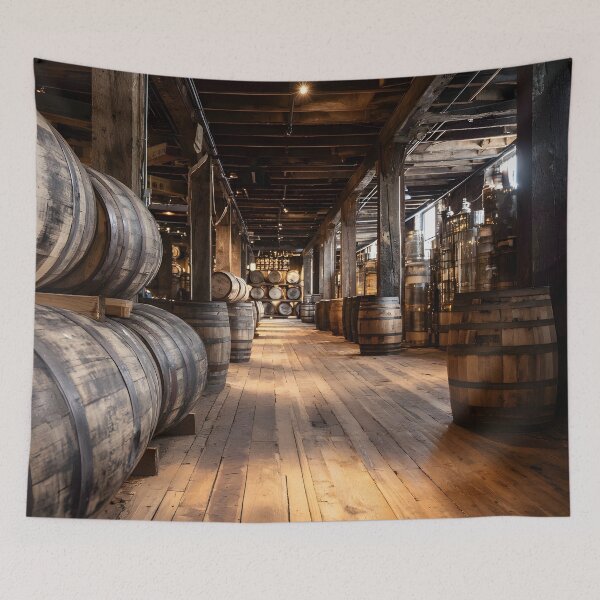Item preview, Whiskey distillery Rickhouse photo designed and sold by dcrc.