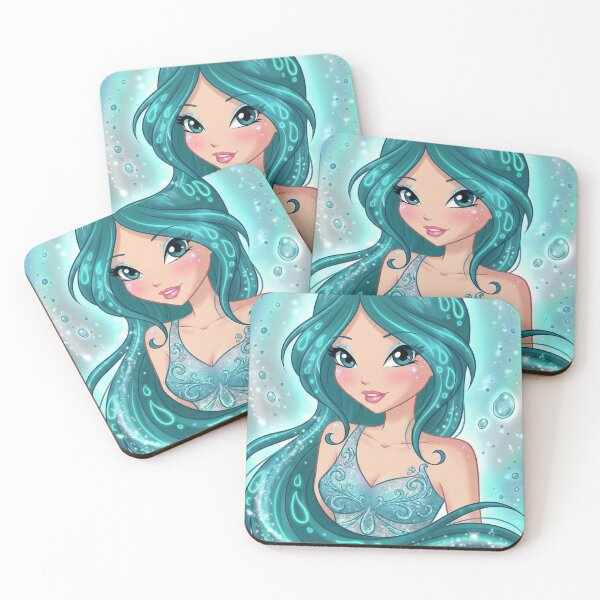 Item preview, Sailor Neptune inspired Winx Club designed and sold by Solace Sparkles.