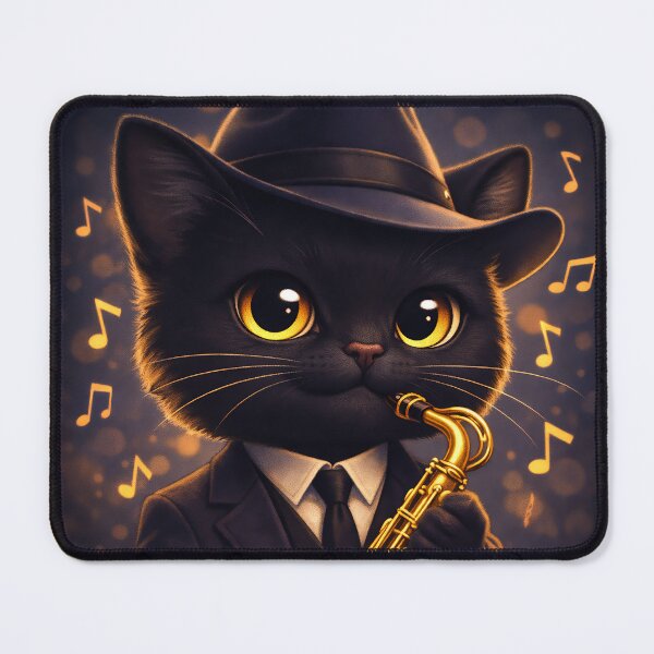 Item preview, Comic Jazz Cat designed and sold by MeowStory.