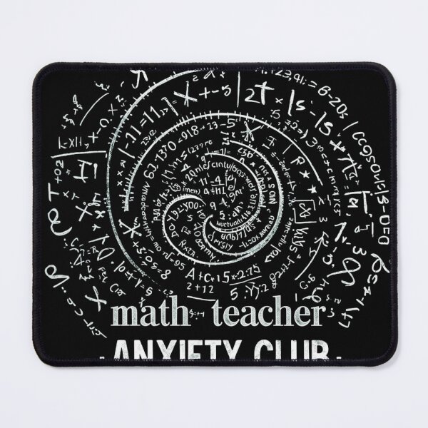 Item preview, Funny Math Teacher Anxiety Club Math lover designed and sold by shop43.