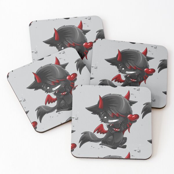 Item preview, Emo scene wolf chibi designed and sold by kayuqtuq-.