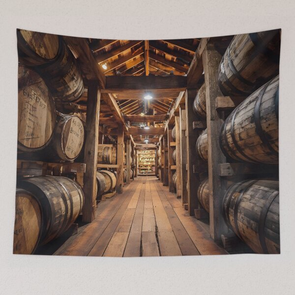Item preview, Whiskey distillery Rickhouse photo designed and sold by dcrc.