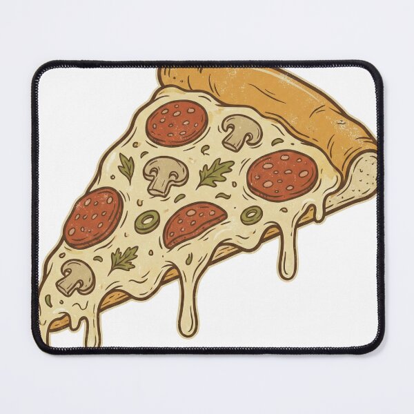 Item preview, Vintage Melting Cheese Pizza Slice designed and sold by pictranoosa.