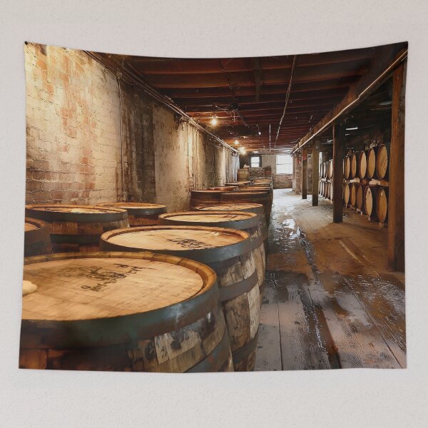 Item preview, Whiskey distillery Rickhouse photo designed and sold by dcrc.
