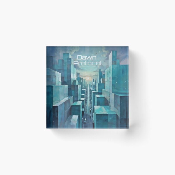 Item preview, Futuristic City designed and sold by YasArtStudio.