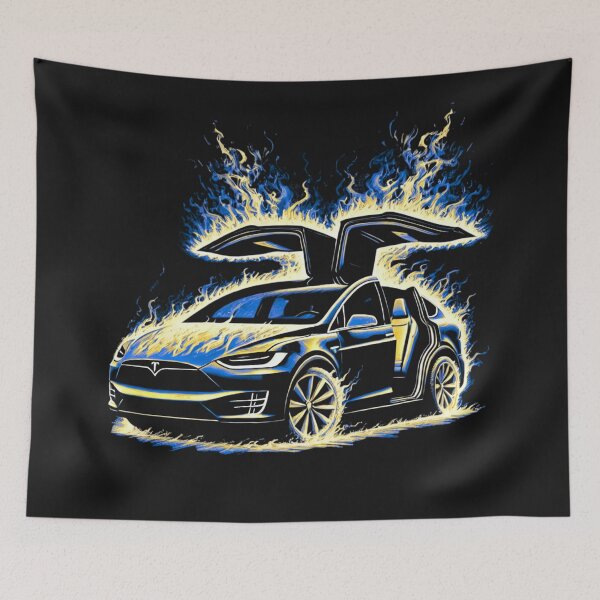 Item preview, cybertruck artwork designed and sold by TEEJAMBOREE.