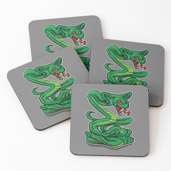 Item preview, Green Venomous Cobra Snake designed and sold by eShirtLabs.