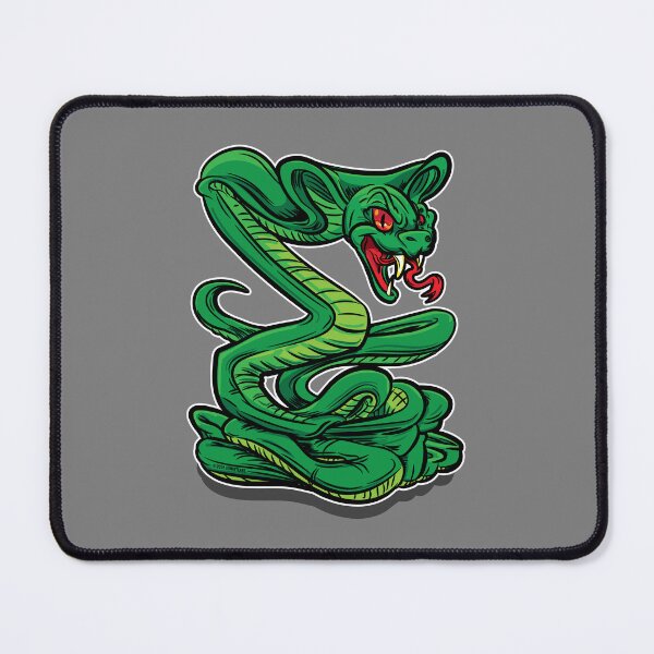 Item preview, Green Venomous Cobra Snake designed and sold by eShirtLabs.