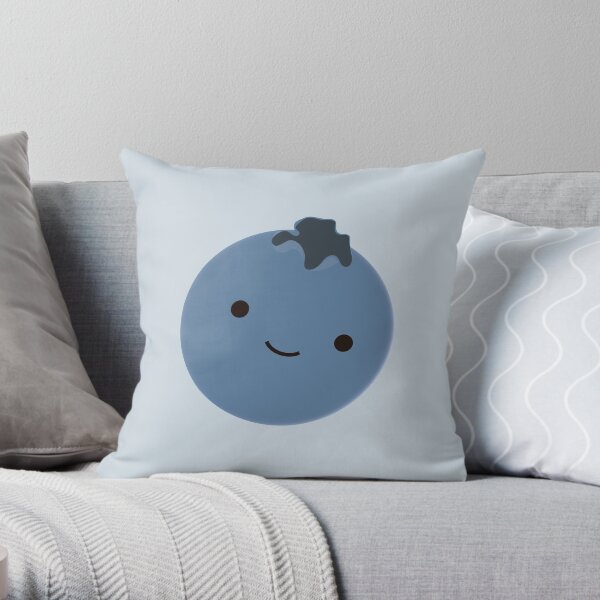 Myrtille Kawaii mignonne Coussin