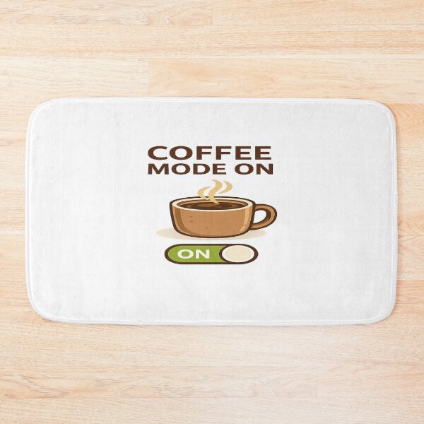 Item preview, Coffee Mode On – Minimal Coffee Lover Design designed and sold by Designpnl.