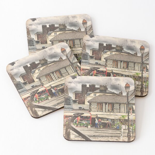 Item preview, Honfleur Harbour ( 3 ) designed and sold by Larry Davis.