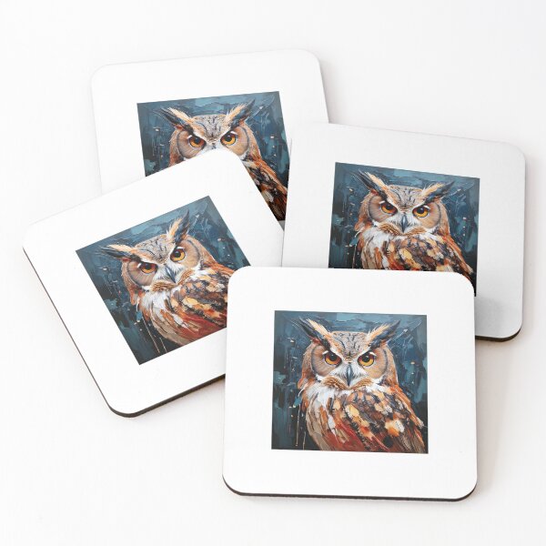 Item preview, Wise Wonder: A Beautiful Owl in Full Color designed and sold by jaderiverartwork.