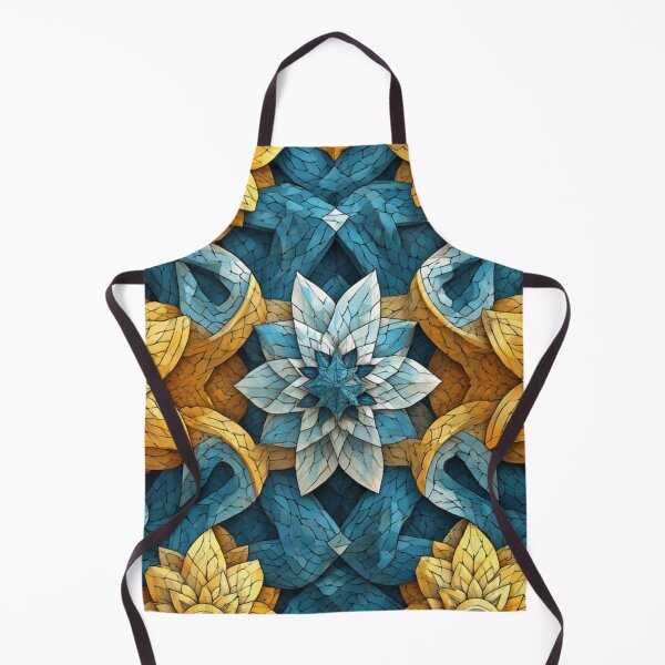 Item preview, Mosaico floral fracturado: una floración geométrica sin fisuras designed and sold by Virtuals1.